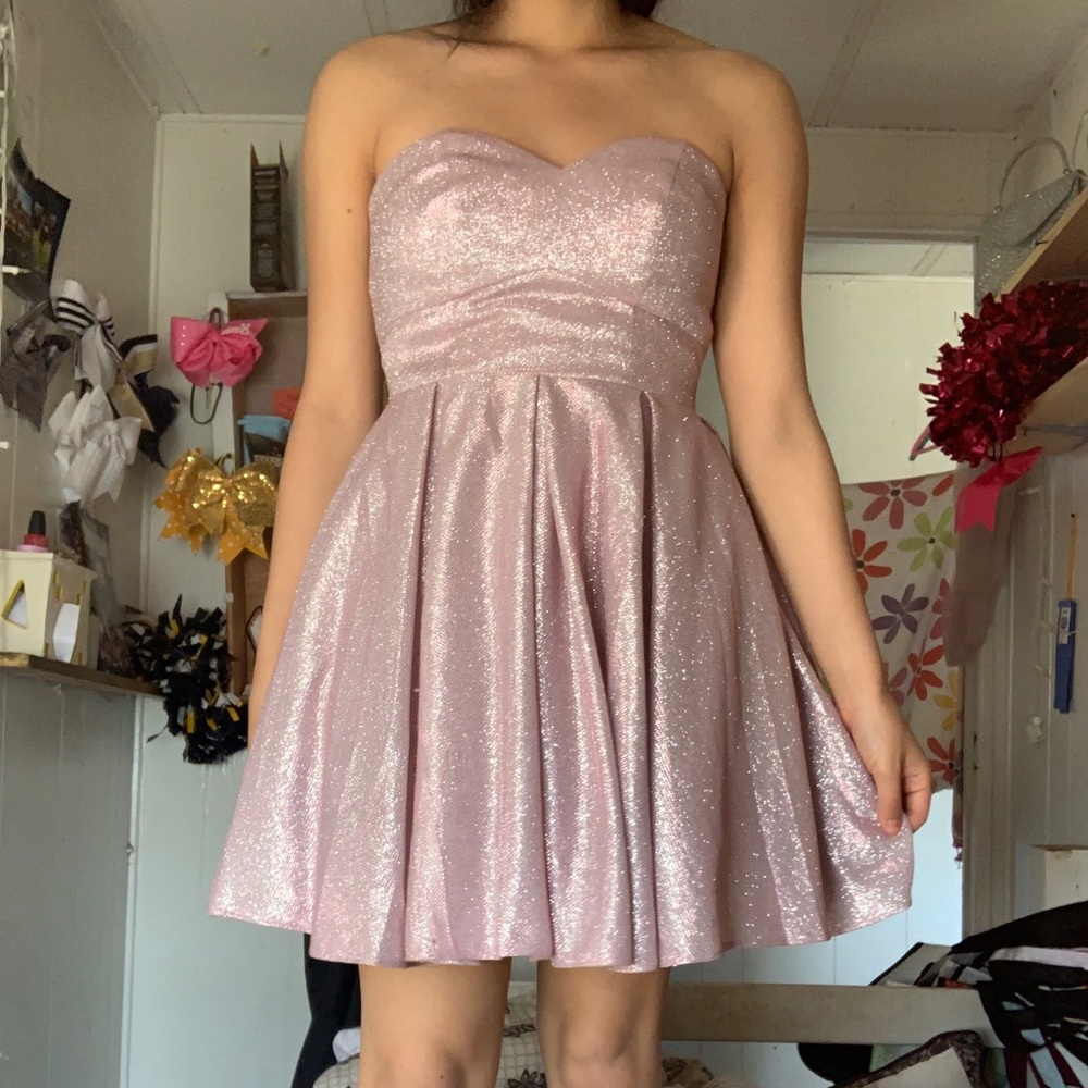 Pink formal dress